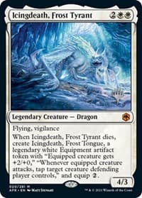 Icingdeath, Frost Tyrant - Promo Pack: Adventures in the Forgotten Realms - Magic: The Gathering card