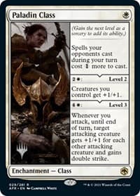 Paladin Class - Promo Pack: Adventures in the Forgotten Realms - Magic: The Gathering card
