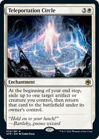 Teleportation Circle - Promo Pack: Adventures in the Forgotten Realms - Magic: The Gathering card
