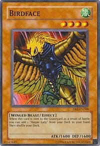 Birdface - Dark Beginning 2 - YuGiOh card