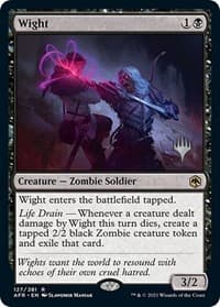 Wight - Promo Pack: Adventures in the Forgotten Realms - Magic: The Gathering card