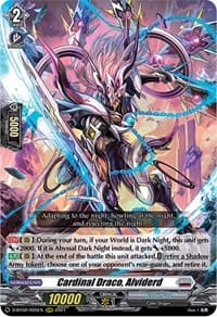 Cardinal Draco, Alviderd - D-BT02: A Brush with the Legends - Cardfight Vanguard card