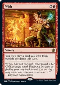 Wish - Promo Pack: Adventures in the Forgotten Realms - Magic: The Gathering card