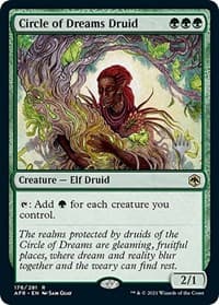 Circle of Dreams Druid - Promo Pack: Adventures in the Forgotten Realms - Magic: The Gathering card
