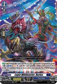 Legio Wildmaster, Darius - D-BT02: A Brush with the Legends - Cardfight Vanguard card