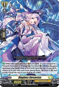 Diaglass Sorceress - D-BT02: A Brush with the Legends - Cardfight Vanguard card