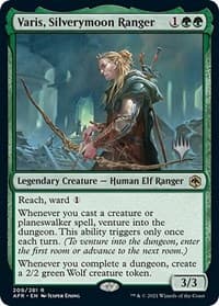 Varis, Silverymoon Ranger - Promo Pack: Adventures in the Forgotten Realms - Magic: The Gathering card