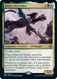 Drizzt Do'Urden - Promo Pack: Adventures in the Forgotten Realms - Magic: The Gathering card