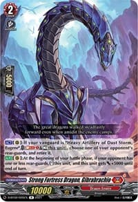 Strong Fortress Dragon, Gibrabrachio - D-BT02: A Brush with the Legends - Cardfight Vanguard card