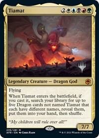Tiamat - Promo Pack: Adventures in the Forgotten Realms - Magic: The Gathering card