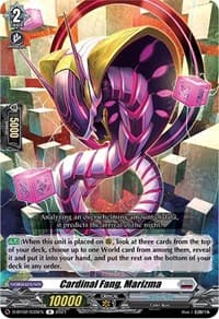 Cardinal Fang, Marizma - D-BT02: A Brush with the Legends - Cardfight Vanguard card