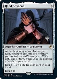 Hand of Vecna - Promo Pack: Adventures in the Forgotten Realms - Magic: The Gathering card
