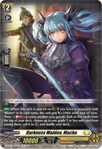 Darkness Maiden, Macha - D-BT02: A Brush with the Legends - Cardfight Vanguard card