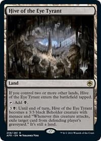 Hive of the Eye Tyrant - Promo Pack: Adventures in the Forgotten Realms - Magic: The Gathering card