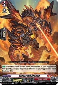 Crousrock Dragon - D-BT02: A Brush with the Legends - Cardfight Vanguard card