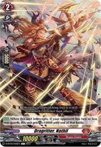 Dragritter, Nathil - D-BT02: A Brush with the Legends - Cardfight Vanguard card
