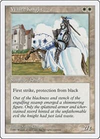 White Knight - Fifth Edition - Magic: The Gathering card