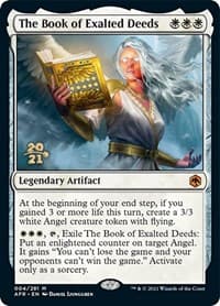 The Book of Exalted Deeds - Prerelease Cards - Magic: The Gathering card