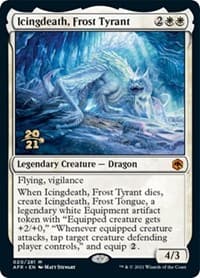 Icingdeath, Frost Tyrant - Prerelease Cards - Magic: The Gathering card