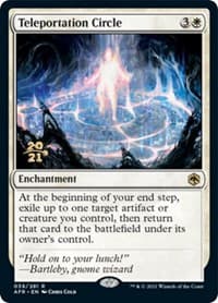 Teleportation Circle - Prerelease Cards - Magic: The Gathering card