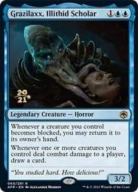 Grazilaxx, Illithid Scholar - Prerelease Cards - Magic: The Gathering card
