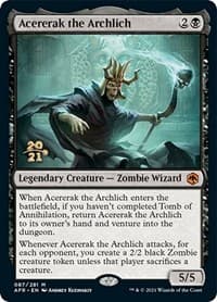 Acererak the Archlich - Prerelease Cards - Magic: The Gathering card