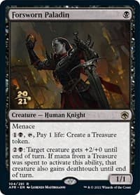 Forsworn Paladin - Prerelease Cards - Magic: The Gathering card