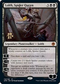 Lolth, Spider Queen - Prerelease Cards - Magic: The Gathering card