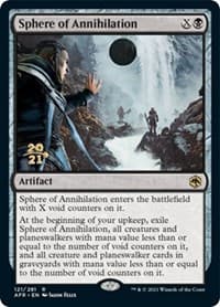 Sphere of Annihilation - Prerelease Cards - Magic: The Gathering card