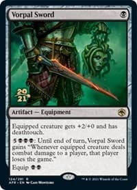 Vorpal Sword - Prerelease Cards - Magic: The Gathering card