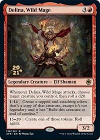 Delina, Wild Mage - Prerelease Cards - Magic: The Gathering card