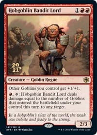 Hobgoblin Bandit Lord - Prerelease Cards - Magic: The Gathering card