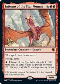 Inferno of the Star Mounts - Prerelease Cards - Magic: The Gathering card