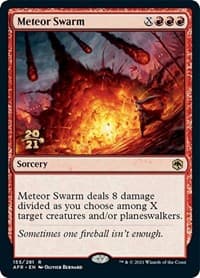 Meteor Swarm - Prerelease Cards - Magic: The Gathering card