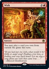 Wish - Prerelease Cards - Magic: The Gathering card
