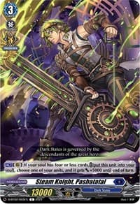 Steam Knight, Pashatatal - D-BT02: A Brush with the Legends - Cardfight Vanguard card