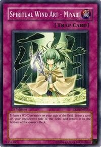 Spiritual Wind Art - Miyabi - Cybernetic Revolution - YuGiOh card