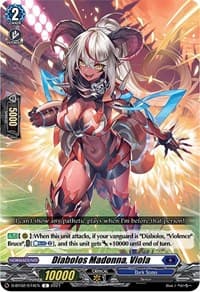 Diabolos Madonna, Viola - D-BT02: A Brush with the Legends - Cardfight Vanguard card
