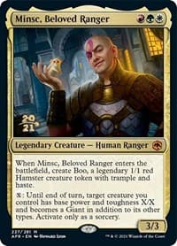 Minsc, Beloved Ranger - Prerelease Cards - Magic: The Gathering card