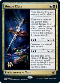 Rogue Class - Prerelease Cards - Magic: The Gathering card