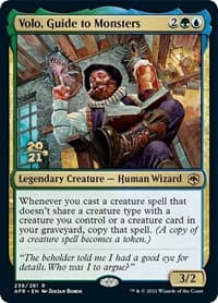 Volo, Guide to Monsters - Prerelease Cards - Magic: The Gathering card