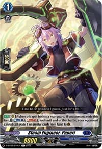 Steam Engineer, Peperi - D-BT02: A Brush with the Legends - Cardfight Vanguard card