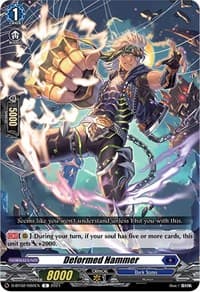 Deformed Hammer - D-BT02: A Brush with the Legends - Cardfight Vanguard card