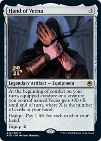 Hand of Vecna - Prerelease Cards - Magic: The Gathering card