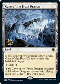Cave of the Frost Dragon - Prerelease Cards - Magic: The Gathering card