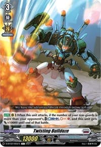 Twisting Bulldoze - D-BT02: A Brush with the Legends - Cardfight Vanguard card
