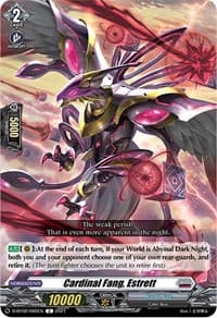 Cardinal Fang, Estrett - D-BT02: A Brush with the Legends - Cardfight Vanguard card