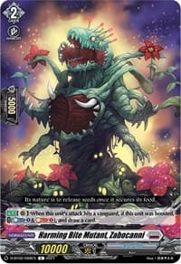 Harming Bite Mutant, Zabocanni - D-BT02: A Brush with the Legends - Cardfight Vanguard card