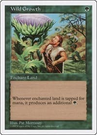 Wild Growth - Fifth Edition - Magic: The Gathering card