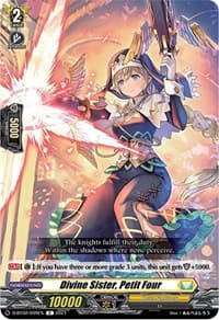 Divine Sister, Petit Four - D-BT02: A Brush with the Legends - Cardfight Vanguard card